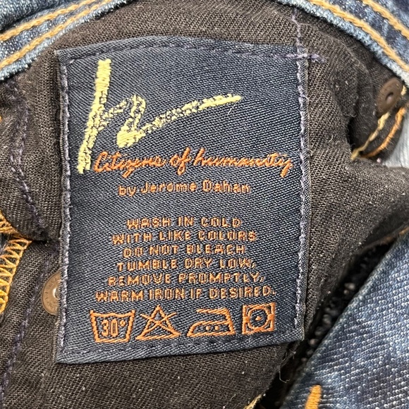 Citizens of Humanity Ingrid #002 Mid Wash Low Waist Stretch Flare Jean | Sz 27 - Picture 11 of 15